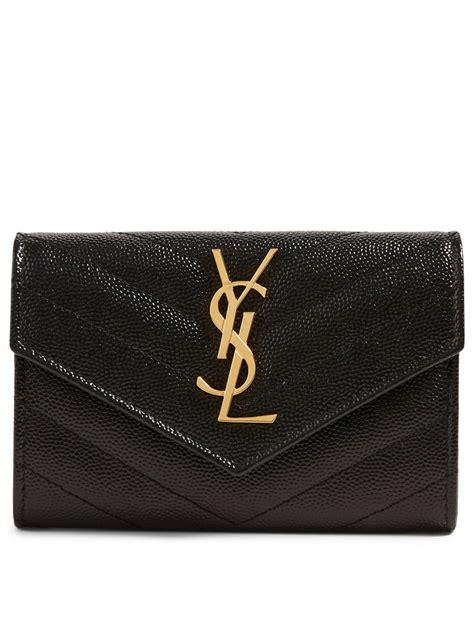 ysl wallet in packaging|YSL monogram wallet price.